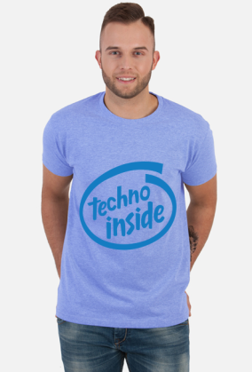 Techno inside - t-shirt