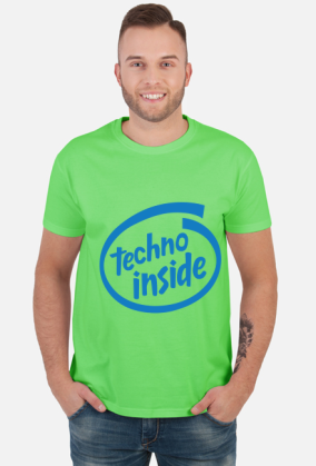 Techno inside - t-shirt