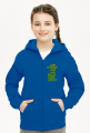 Bluza z Kapturem Na Zamek "KeepCalmAndRideaBike"