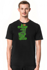 Koszulka Męska "KeepCalmAndRideaBike"