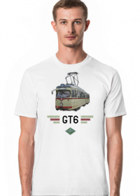 Koszulka GT6 - męska, biała