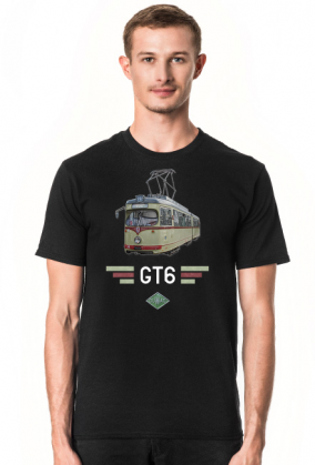 Koszulka GT6 - męska, czarna