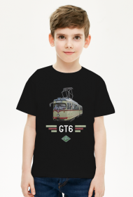 Koszulka dziecięca GT6 - czarna