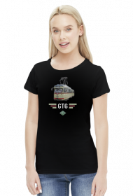 Koszulka GT6 - damska, czarna