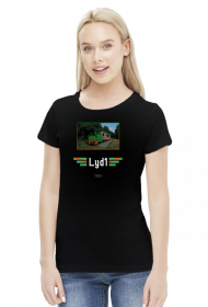 Koszulka Lyd1 - damska, czarna
