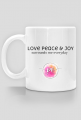 Kubek: Love Peace Joy
