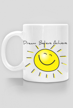 Kubek: Sunny Dream Believe Achieve