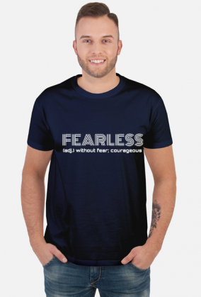 Koszulka Męska: Fearless