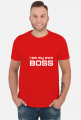 Koszulka Męska: I am my own Boss
