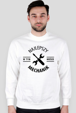 Bluza męska jasna - Najlepszy mechanik