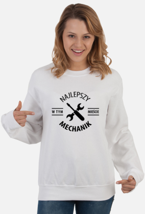 Bluza damska jasna - Najlepszy mechanik