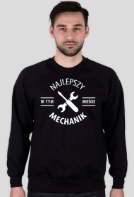 Bluza męska ciemna - Najlepszy mechanik