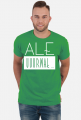 Ale urwał - koszulka z zabawnym nadrukiem - biały nadruk