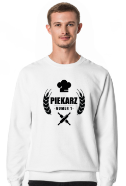 Bluza męska jasna - Piekarz numer1