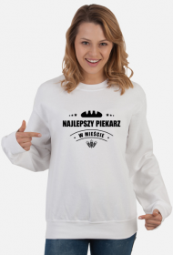 Bluza damska jasna - Najlepszy piekarz w mieście