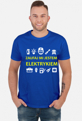 Elektryk. Prezent dla Elektryka. Koszulka dla Elektryka. Prąd