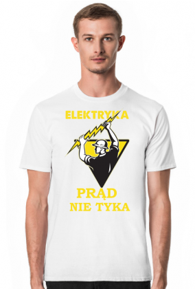 Elektryk. Prezent dla Elektryka. Koszulka dla Elektryka. Prąd