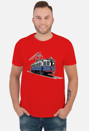 EKD granatowy, czerwony