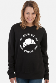 Bluza damska ciemna - Ale mi się upiekło
