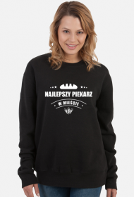Bluza damska ciemna - Najlepszy piekarz w mieście
