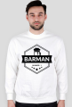 Bluza męska jasna - Barman numer 1