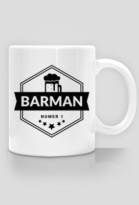 Kubek - Barman numer 1