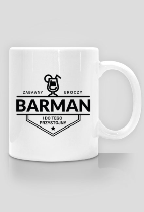 Kubek - Przystojny barman