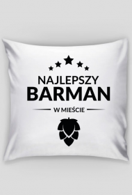 Poszewka na poduszkę - Najlepszy barman w mieście