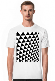 GEOMETRY trójkąty - T-shirt męski