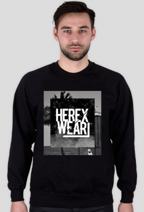 Bluza męska z nadrukiem hereXWear