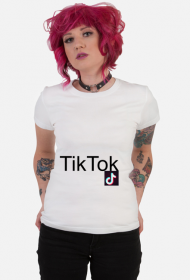 T-Shirt TikTok Damski