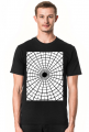 GEOMETRY kołowrotek - T-shirt męski