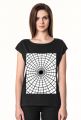 GEOMETRY kołowrotek - T-shirt damski