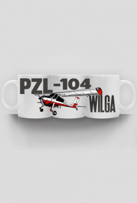 AeroStyle - kubek z dwustronnym nadrukiem, samolot PZL Wilga