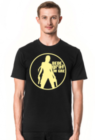 Bede grał w gre - koszulka z nadrukiem