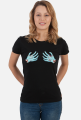 Koszulka damska na Halloween Zombie Hands