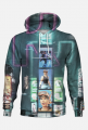 Cityscape Full-Print ► Bluza męska z kapturem