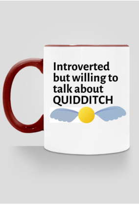 Intoverted but willing to talk about Quidditch- kubek