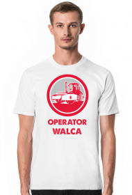 Pracownik drogowy. Masa Bitumiczna. Prezent dla Pracownika Drogowego. Operator Walca. Walcowy.