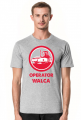Pracownik drogowy. Masa Bitumiczna. Prezent dla Pracownika Drogowego. Operator Walca. Walcowy.