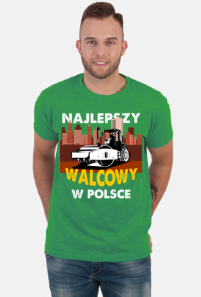 Pracownik drogowy. Masa Bitumiczna. Prezent dla Pracownika Drogowego. Operator Walca. Walcowy.