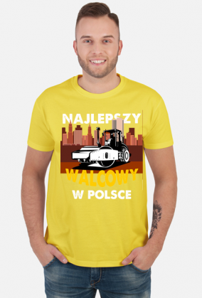 Pracownik drogowy. Masa Bitumiczna. Prezent dla Pracownika Drogowego. Operator Walca. Walcowy.