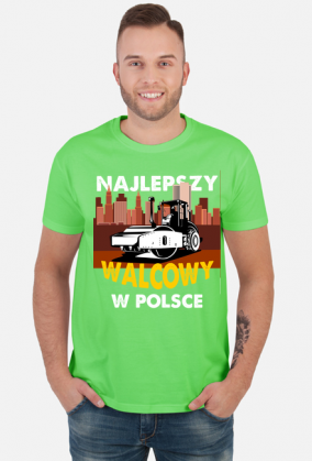 Pracownik drogowy. Masa Bitumiczna. Prezent dla Pracownika Drogowego. Operator Walca. Walcowy.