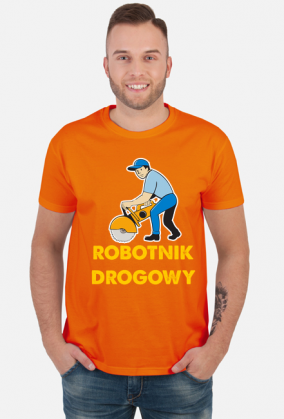 Pracownik drogowy. Masa Bitumiczna. Prezent dla Pracownika Drogowego. Operator Walca. Walcowy.
