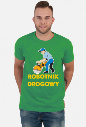 Pracownik drogowy. Masa Bitumiczna. Prezent dla Pracownika Drogowego. Operator Walca. Walcowy.