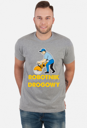 Pracownik drogowy. Masa Bitumiczna. Prezent dla Pracownika Drogowego. Operator Walca. Walcowy.