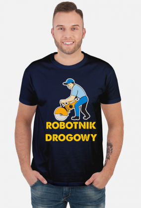 Pracownik drogowy. Masa Bitumiczna. Prezent dla Pracownika Drogowego. Operator Walca. Walcowy.