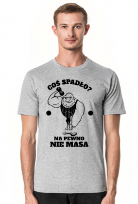 Coś spadło? Na pewno nie masa - Prezent dla sportowca