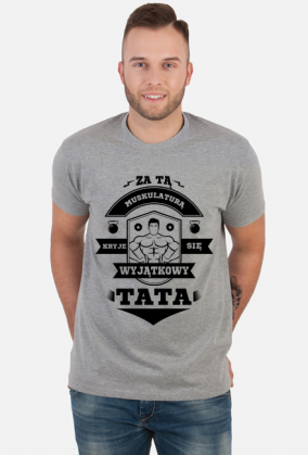 Prezent dla taty - Koszulka dla sportowca