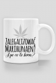 Zalegalizować marihunaen - kubek z nadrukiem